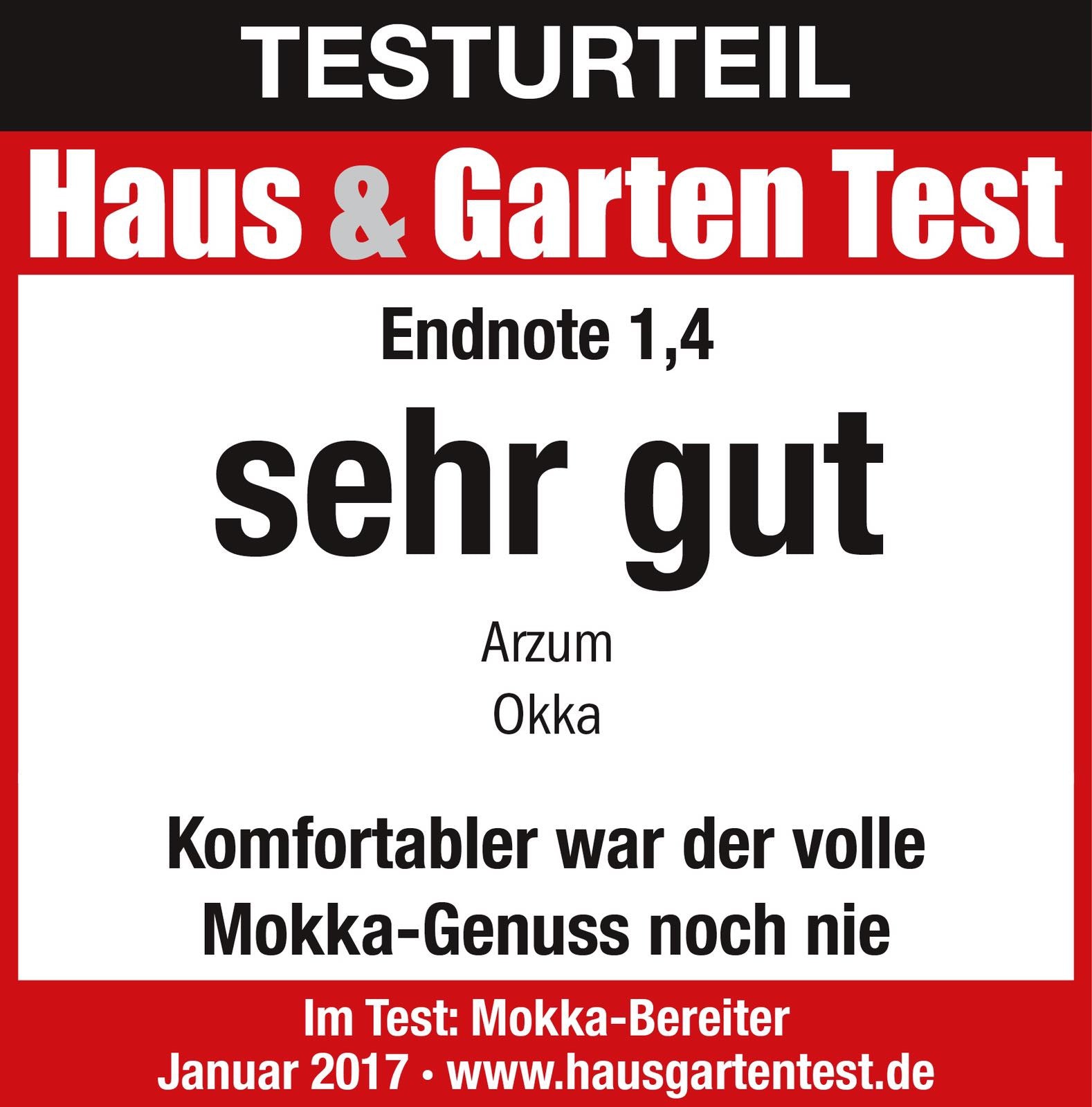 Okka grabbed "Very Good" score from German magazine!